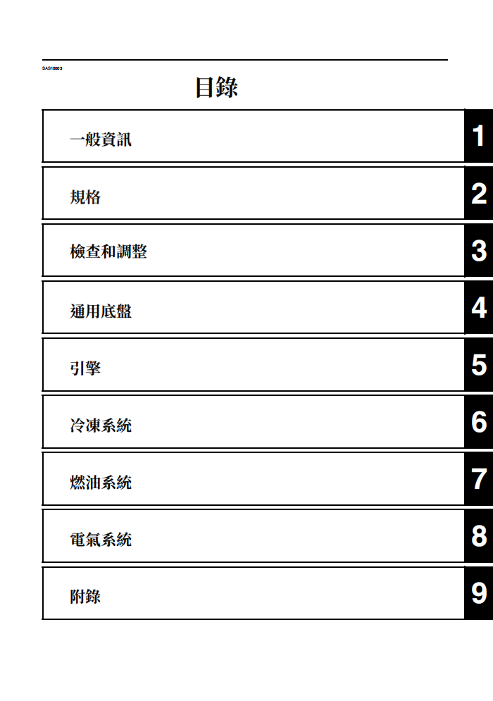 2018 XMAX125維修手冊 PDF（西班牙语＋繁體）｜全車拆解圖｜扭力規格｜原廠維修資料與 DIY 保養指南