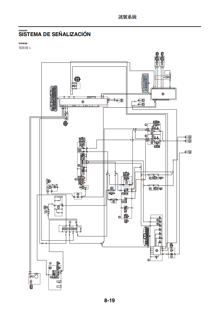 2018 XMAX125維修手冊 PDF（西班牙语＋繁體）｜全車拆解圖｜扭力規格｜原廠維修資料與 DIY 保養指南