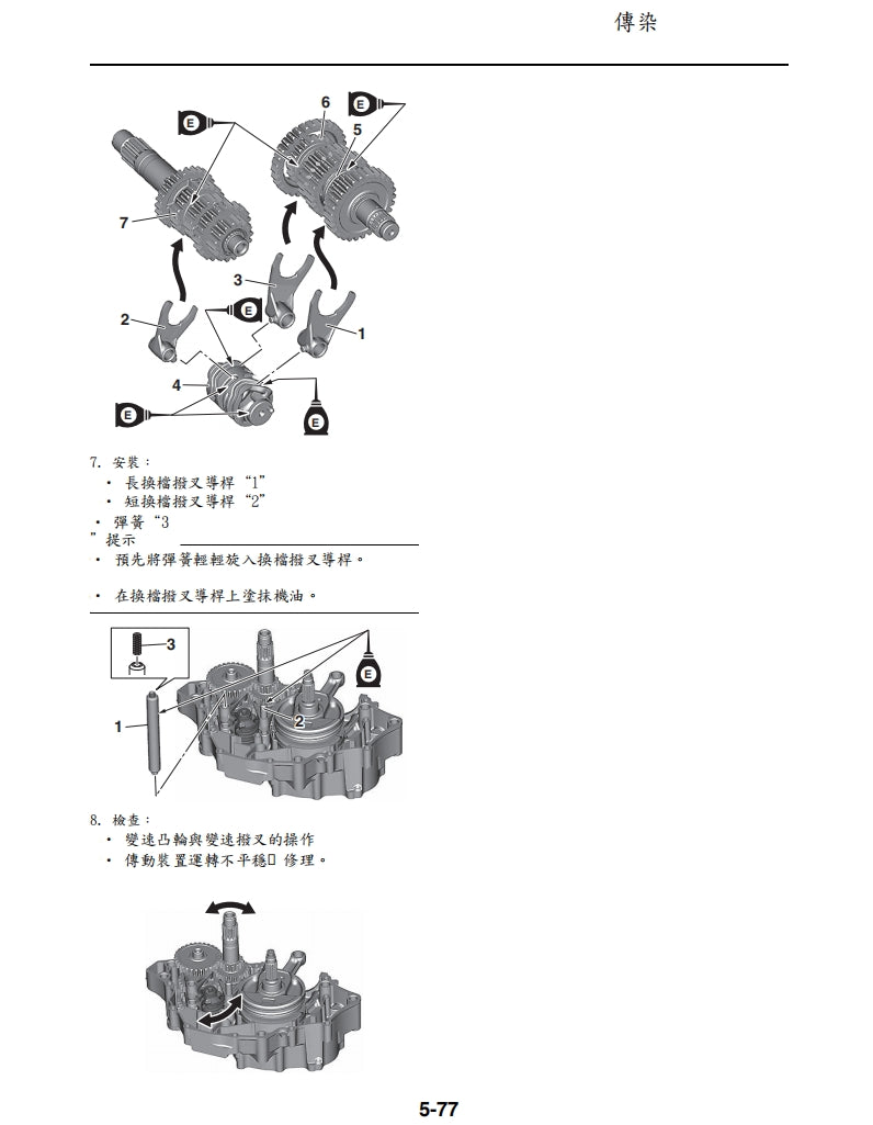 適用於2021年雅馬哈YZ250FX維修參考資料（含英文原文與繁體譯文，含扭矩、電路、故障碼）