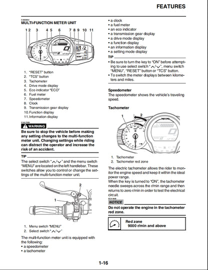 適用於Yamaha 2016 FJR1300AG ESG service manual 维修資料 英文和简体中文全车线路图故障代码分析扭矩维修DIY工具