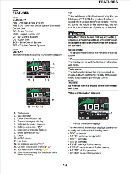 適用於Yamaha 2021 MT-09 MT-09SP MTN890 MTN890D Service Manual 维修資料 英文和简体中文全车线路图故障代码分析扭矩维修DIY工具