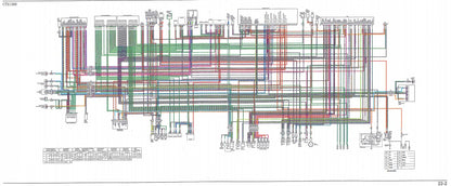適用於本田2014-2017 CTX1300 維修參考資料（含英文原文與繁體譯文，含扭矩、電路、故障碼）