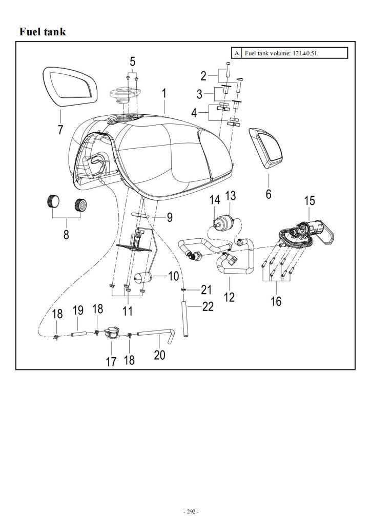 benelli IMPERIALE 400 BJ400-8 service manual 贝纳利帝国400 维修手册简体中文和英文全车线路图故障代码分析扭矩维修DIY工具