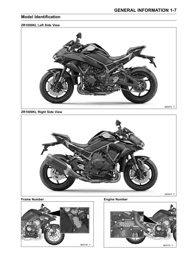 2020 kawasaki ZH2 Service Manual Vehicle parts disassembly diagram fault code query vehicle torque data and circuit diagram