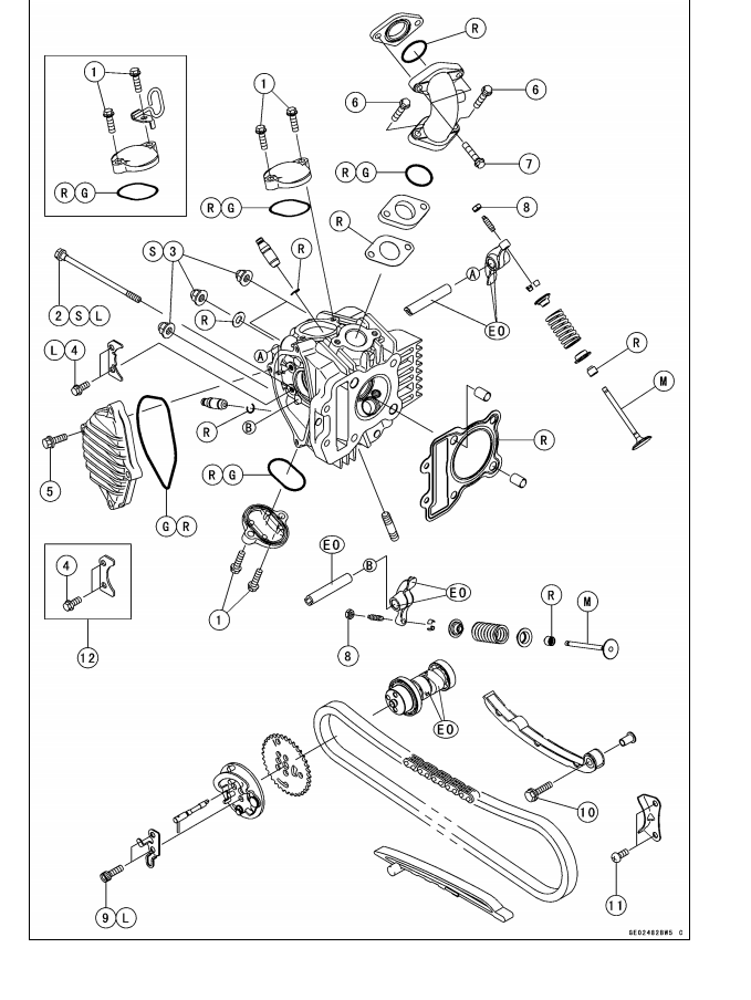 川崎2010 KLX110维修手册｜法语+简体中文｜全车拆解图・故障码解析・扭矩数据・DIY工具指南