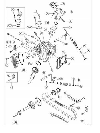 川崎2010 KLX110维修手册｜法语+简体中文｜全车拆解图・故障码解析・扭矩数据・DIY工具指南