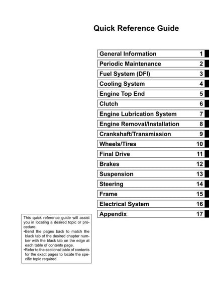 2020-2022 Kawasaki Ninja 400 Service Manual Vehicle parts disassembly diagram fault code query vehicle torque data and circuit diagram