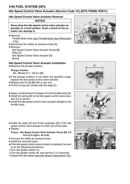 2020-2022 Kawasaki Ninja 400 Service Manual Vehicle parts disassembly diagram fault code query vehicle torque data and circuit diagram