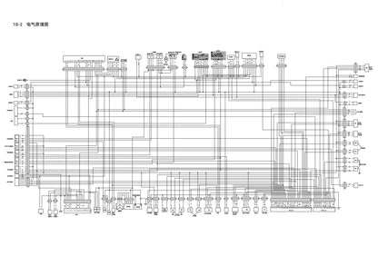 適用於2024 QJMOTO QJ900GS-8D  钱江 赛921 维修資料简体中文全车线路图零件扭矩表摩托车DIY维修工具