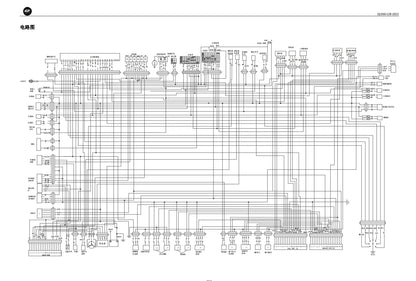 適用於2022 钱江 闪350 QJ350-12B 维修資料简体中文全车线路图零件扭矩表摩托车DIY维修工具