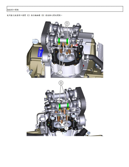 適用於2023 DUCATI DESERT X沙漠X維修參考資料（含英文原文與繁體譯文，含扭矩、電路、故障碼）