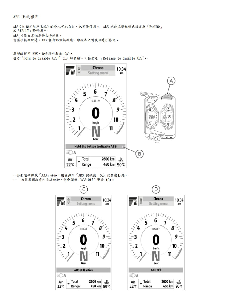 適用於2023 DUCATI DESERT X沙漠X維修參考資料（含英文原文與繁體譯文，含扭矩、電路、故障碼）
