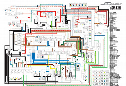 適用於雅馬哈SMAX155 XC155維修參考資料（含英文原文與繁體譯文，含扭矩、電路、故障碼）
