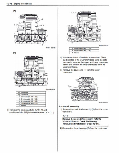 適用於Suzuki 2022 GSX1300R Service Manual Vehicle parts disassembly diagram fault code query vehicle torque data and circuit diagram