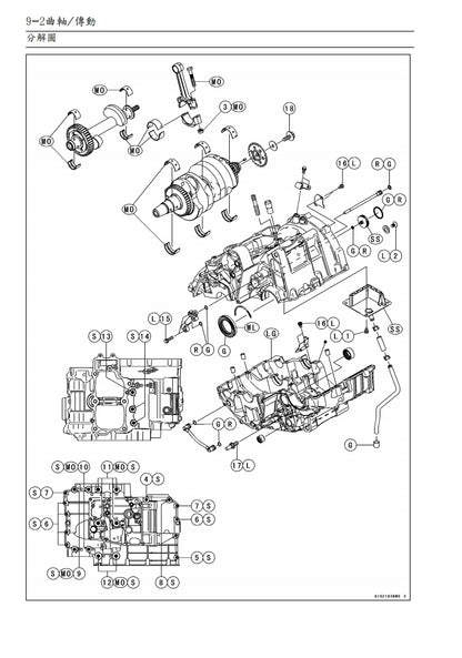 2007川崎VERSYS KLE650維修參考資料（含英文原文與繁體譯文，含扭矩、電路、故障碼）