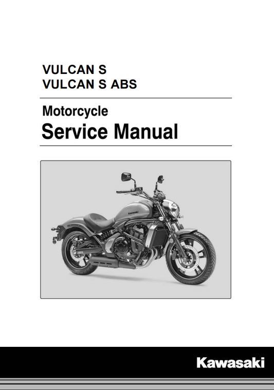 kawasaki 2015 VULCAN 650 火神650維修手冊 PDF（英文＋繁體）｜全車拆解圖｜扭力規格｜原廠維修資料與 DIY 保養指南