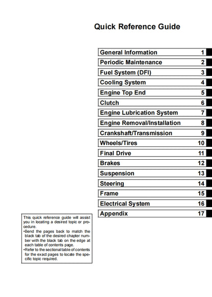 2019 kawasaki z400 Service Manual Vehicle parts disassembly diagram fault code query vehicle torque data and circuit diagram