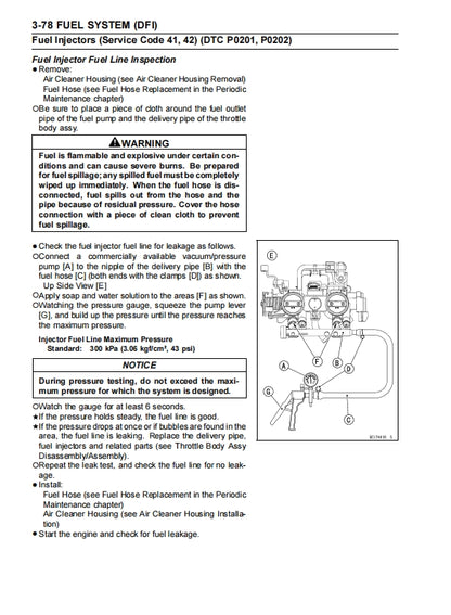 2019 kawasaki z400 Service Manual Vehicle parts disassembly diagram fault code query vehicle torque data and circuit diagram