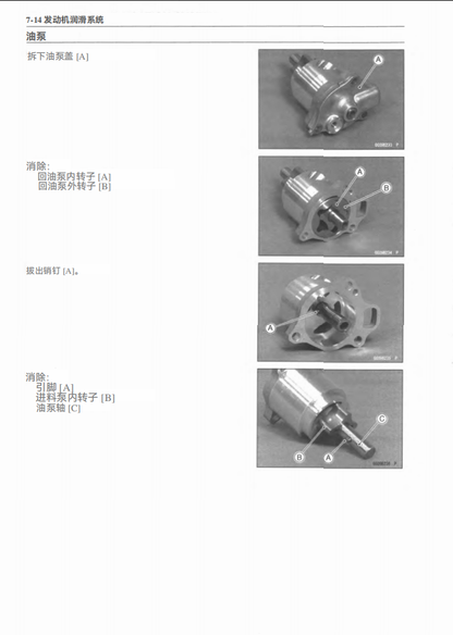 適用於2022-2023 川崎Z650RS維修參考資料