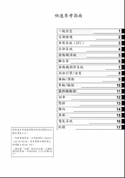 適用於川崎Z900RS維修參考資料（含英文原文與繁體譯文，含扭矩、電路、故障碼）