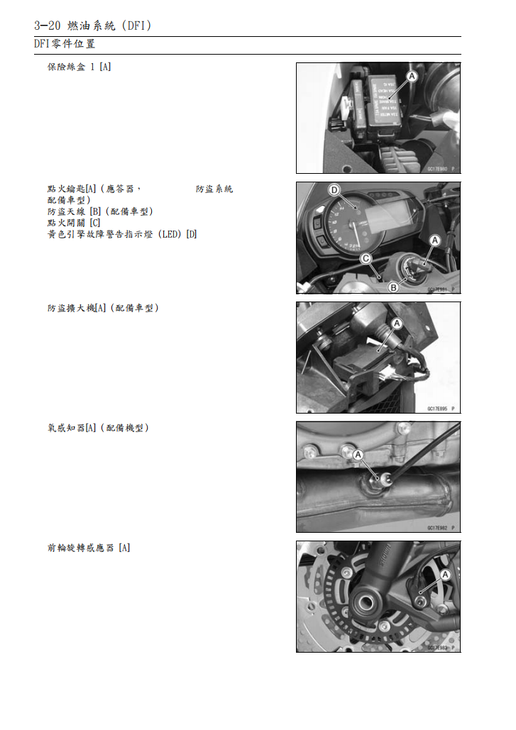 2013川崎ZX-6R維修手冊 PDF（英文＋繁體）｜全車拆解圖｜扭力規格｜原廠維修資料與 DIY 保養指南